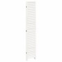Biombo separador de 4 paneles madera maciza Paulownia blanco de , Divisores de ambientes - Ref: Foro24-358836, Precio: 142,97...