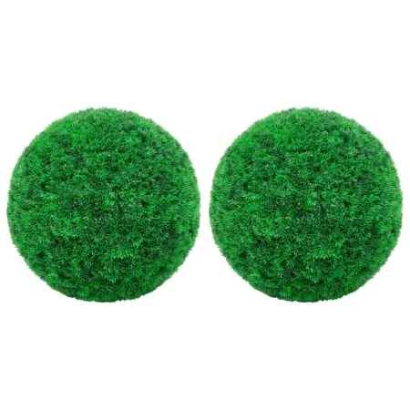 Bolas de boj artificial 2 unidades 27 cm de vidaXL, Flora artificial - Ref: Foro24-315479, Precio: 31,39 €, Descuento: %