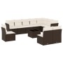 Set de sofás de jardín 11 pzas cojines ratán sintético marrón de , Conjuntos de jardín - Ref: Foro24-3217813, Precio: 674,01 ...