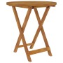 Comedor de jardín plegable 3 piezas madera maciza de acacia de vidaXL, Conjuntos de jardín - Ref: Foro24-3058256, Precio: 168...