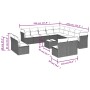 Set sofás de jardín 14 pzas con cojines ratán sintético marrón de , Conjuntos de jardín - Ref: Foro24-3218503, Precio: 928,78...
