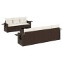Set sofás de jardín 8 piezas y cojines ratán sintético marrón de , Conjuntos de jardín - Ref: Foro24-3219932, Precio: 514,18 ...