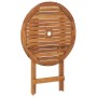 Comedor de jardín plegable 3 piezas madera maciza de acacia de vidaXL, Conjuntos de jardín - Ref: Foro24-3058256, Precio: 168...