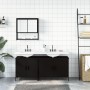 Juego de muebles de baño 3 pzas madera contrachapada negro de , Muebles de baño - Ref: Foro24-3214670, Precio: 158,68 €, Desc...