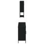 Juego de muebles de baño 3 pzas madera contrachapada negro de , Muebles de baño - Ref: Foro24-3214670, Precio: 158,68 €, Desc...