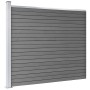 Panel de valla WPC negro 175x146 cm de vidaXL, Paneles de vallas - Ref: Foro24-148985, Precio: 195,21 €, Descuento: %