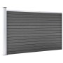 Panel de valla WPC negro 175x105 cm de vidaXL, Paneles de vallas - Ref: Foro24-148976, Precio: 143,78 €, Descuento: %