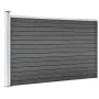 Panel de valla WPC negro 175x105 cm de vidaXL, Paneles de vallas - Ref: Foro24-148976, Precio: 157,93 €, Descuento: %
