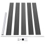 Panel de valla WPC negro 175x105 cm de vidaXL, Paneles de vallas - Ref: Foro24-148976, Precio: 143,78 €, Descuento: %