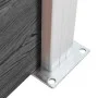 Panel de valla WPC negro 175x105 cm de vidaXL, Paneles de vallas - Ref: Foro24-148976, Precio: 157,93 €, Descuento: %