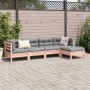 Set de sofás jardín 5 pzas con cojines madera abeto Douglas de , Conjuntos de jardín - Ref: Foro24-3299394, Precio: 431,85 €,...