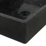 Mueble tocador madera teca maciza con lavabos de mármol negro de vidaXL, Tocadores de baño - Ref: Foro24-3058166, Precio: 457...