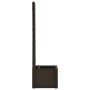 Arriate con enrejado y sistema de riego automático moca de vidaXL, Maceteros y jardineras - Ref: Foro24-313964, Precio: 103,9...
