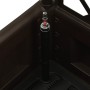Arriate con enrejado y sistema de riego automático moca de vidaXL, Maceteros y jardineras - Ref: Foro24-313964, Precio: 103,9...