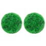 Bolas de boj artificial 2 unidades 22 cm de vidaXL, Flora artificial - Ref: Foro24-315478, Precio: 22,19 €, Descuento: %