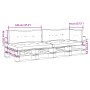 Cojines para palets 5 unidades tela gris de , Cojines para sillas y sofás - Ref: Foro24-3217135, Precio: 160,42 €, Descuento: %