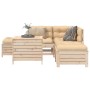 Juego de sofás de jardín 6 piezas madera maciza de pino de , Conjuntos de jardín - Ref: Foro24-3250696, Precio: 399,97 €, Des...