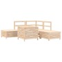 Juego de sofás de jardín 6 piezas madera maciza de pino de , Conjuntos de jardín - Ref: Foro24-3250696, Precio: 399,97 €, Des...