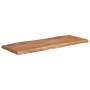 Tablero rectangular madera de acacia borde vivo 90x40x2,5 cm de , Tableros para mesas - Ref: Foro24-370611, Precio: 68,75 €, ...