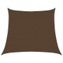 Toldo de vela trapecio HDPE marrón 160 g/m² 4/5x4 m de , Sombrillas - Ref: Foro24-311821, Precio: 51,20 €, Descuento: %