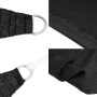 Toldo de vela triangular HDPE negro 160 g/m² 5x7x7 m de , Sombrillas - Ref: Foro24-311759, Precio: 55,44 €, Descuento: %
