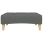 Reposapiés de tela gris oscuro 77x55x31 cm de , Otomanas - Ref: Foro24-4007372, Precio: 69,61 €, Descuento: %