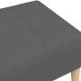 Reposapiés de tela gris oscuro 77x55x31 cm de , Otomanas - Ref: Foro24-4007372, Precio: 69,61 €, Descuento: %