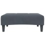 Sofá cama de 2 plazas con taburete terciopelo gris oscuro de , Sofás - Ref: Foro24-3258117, Precio: 339,51 €, Descuento: %