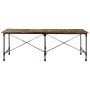 Mesa de comedor madera maciza reciclada 220x90x77 cm de , Mesas de cocina y de comedor - Ref: Foro24-358883, Precio: 338,59 €...