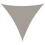 Toldo de vela triangular HDPE gris claro 160 g/m² 6x6x6 m de , Sombrillas - Ref: Foro24-4002014, Precio: 39,89 €, Descuento: %
