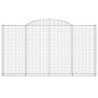 Cestas de gaviones 12 uds forma de arco hierro 300x30x160/180cm de , Maceteros y jardineras - Ref: Foro24-3146585, Precio: 1,...