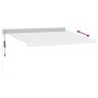 Toldo retráctil aluminio y tela gris antracita y blanco 3x2,5 m de , Toldos - Ref: Foro24-3216133, Precio: 617,39 €, Descuent...
