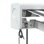 Toldo retráctil aluminio y tela gris antracita y blanco 3x2,5 m de , Toldos - Ref: Foro24-3216133, Precio: 617,39 €, Descuent...