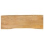 Tablero de mesa borde natural madera maciza mango 110x40x2,5 cm de , Tableros para mesas - Ref: Foro24-370709, Precio: 62,51 ...