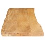 Tablero de mesa borde natural madera maciza mango 110x40x2,5 cm de , Tableros para mesas - Ref: Foro24-370709, Precio: 62,51 ...