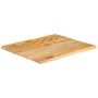 Tablero de mesa borde natural madera maciza mango 60x60x2,5 cm de , Tableros para mesas - Ref: Foro24-370450, Precio: 61,77 €...