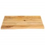 Tablero de mesa borde natural madera maciza mango 60x60x2,5 cm de , Tableros para mesas - Ref: Foro24-370450, Precio: 61,77 €...