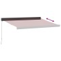 Toldo retráctil manual color burdeos 350x250 cm de , Toldos - Ref: Foro24-3215319, Precio: 547,84 €, Descuento: %