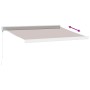 Toldo retráctil manual marrón 350x250 cm de , Toldos - Ref: Foro24-3215719, Precio: 820,39 €, Descuento: %