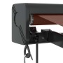 Toldo retráctil automático burdeos 300x250 cm de , Toldos - Ref: Foro24-3215733, Precio: 511,12 €, Descuento: %
