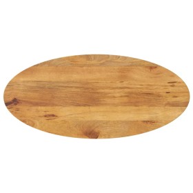 Tablero de mesa ovalado madera maciza de mango 110x40x3,8 cm de , Tableros para mesas - Ref: Foro24-370871, Precio: 68,27 €, ...