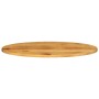 Tablero de mesa ovalado madera maciza de mango 110x40x3,8 cm de , Tableros para mesas - Ref: Foro24-370871, Precio: 68,27 €, ...