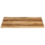 Tablero de mesa borde natural madera mango rugosa 100x80x3,8 cm de , Tableros para mesas - Ref: Foro24-370700, Precio: 155,01...