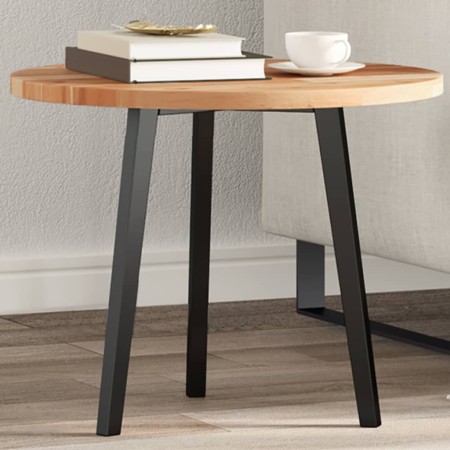 Tablero de mesa redondo madera maciza de acacia Ø50x2 cm de , Tableros para mesas - Ref: Foro24-4008695, Precio: 32,48 €, Des...