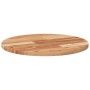 Tablero de mesa redondo madera maciza de acacia Ø50x2 cm de , Tableros para mesas - Ref: Foro24-4008695, Precio: 32,48 €, Des...
