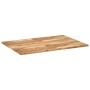 Tablero de mesa rectangular madera maciza acacia 80x70x2 cm de , Tableros para mesas - Ref: Foro24-4008828, Precio: 69,73 €, ...