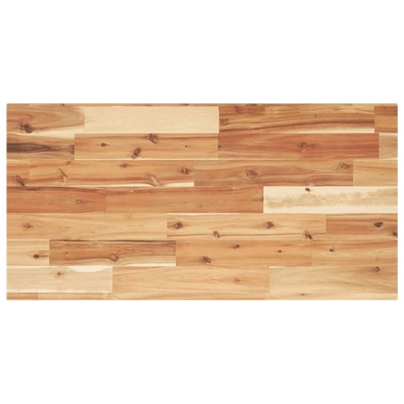 Encimera tocador baño madera acacia acabado aceite 80x40x2cm de , Tocadores de baño - Ref: Foro24-3279688, Precio: 48,41 €, D...