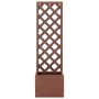 Jardinera enrejada WPC 40x30x135 cm de vidaXL, Maceteros y jardineras - Ref: Foro24-149020, Precio: 90,70 €, Descuento: %