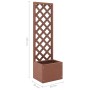 Jardinera enrejada WPC 40x30x135 cm de vidaXL, Maceteros y jardineras - Ref: Foro24-149020, Precio: 90,70 €, Descuento: %