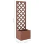 Jardinera enrejada WPC 40x30x135 cm de vidaXL, Maceteros y jardineras - Ref: Foro24-149020, Precio: 90,05 €, Descuento: %